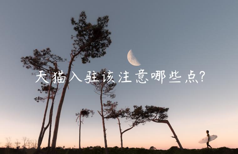 天貓入駐該注意哪些點(diǎn)?